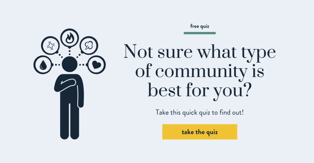 Take the community type quiz to find out which type of intentional communities is best for you